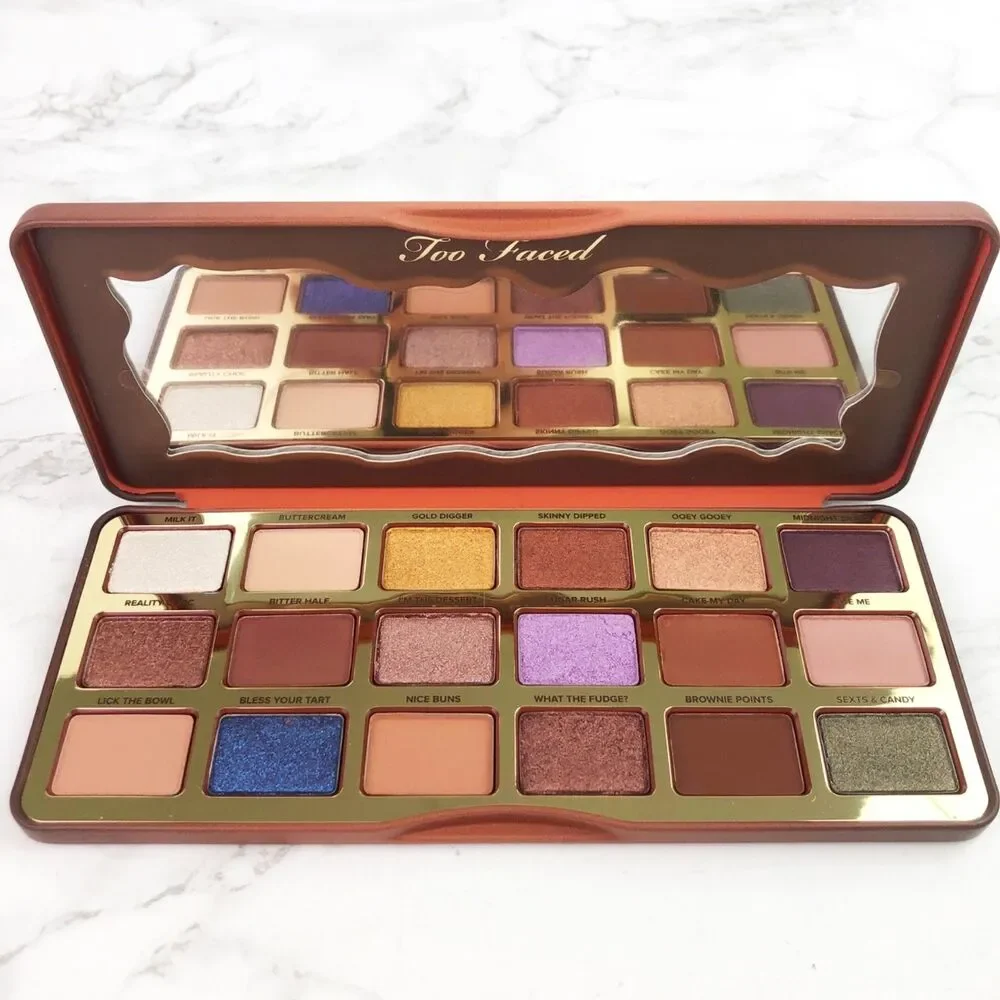 NIB Too Faced Better Than Chocolate Eyeshadow Palette Cocoa-Infused Shades